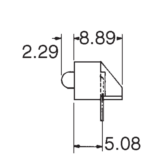 5360F1 Visual Communications Company - VCC  LED - Circuit imprimé Indicateurs Réseaux Barres lumineuses Graphiques à barres